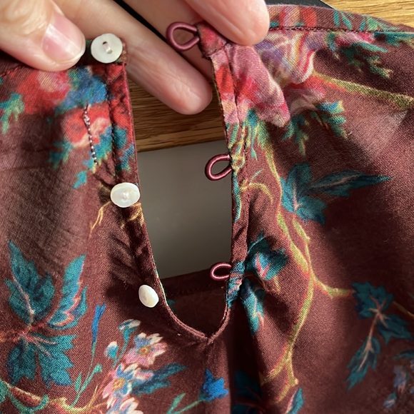 Doen//NWOT clover floral dress - Picture 8 of 11